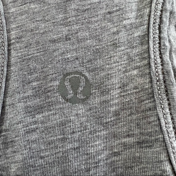 Lululemon • Heathered Grey Modern Racerback Tank  • Size 2 - Picture 6 of 6